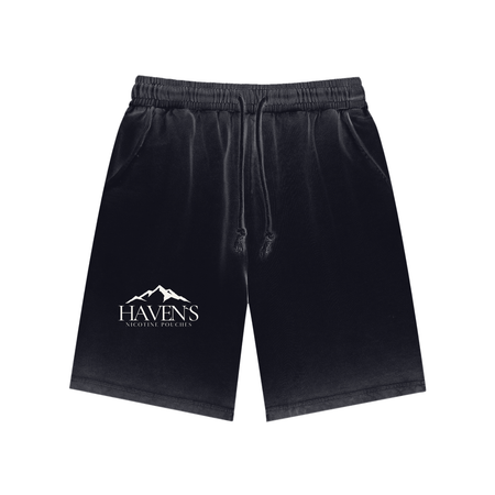 Haven's Stonewash Black shorts Back