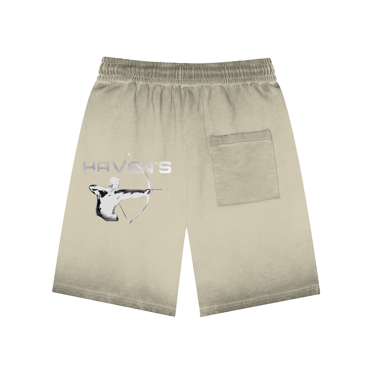 Haven's Stonewash Sand Light shorts Back