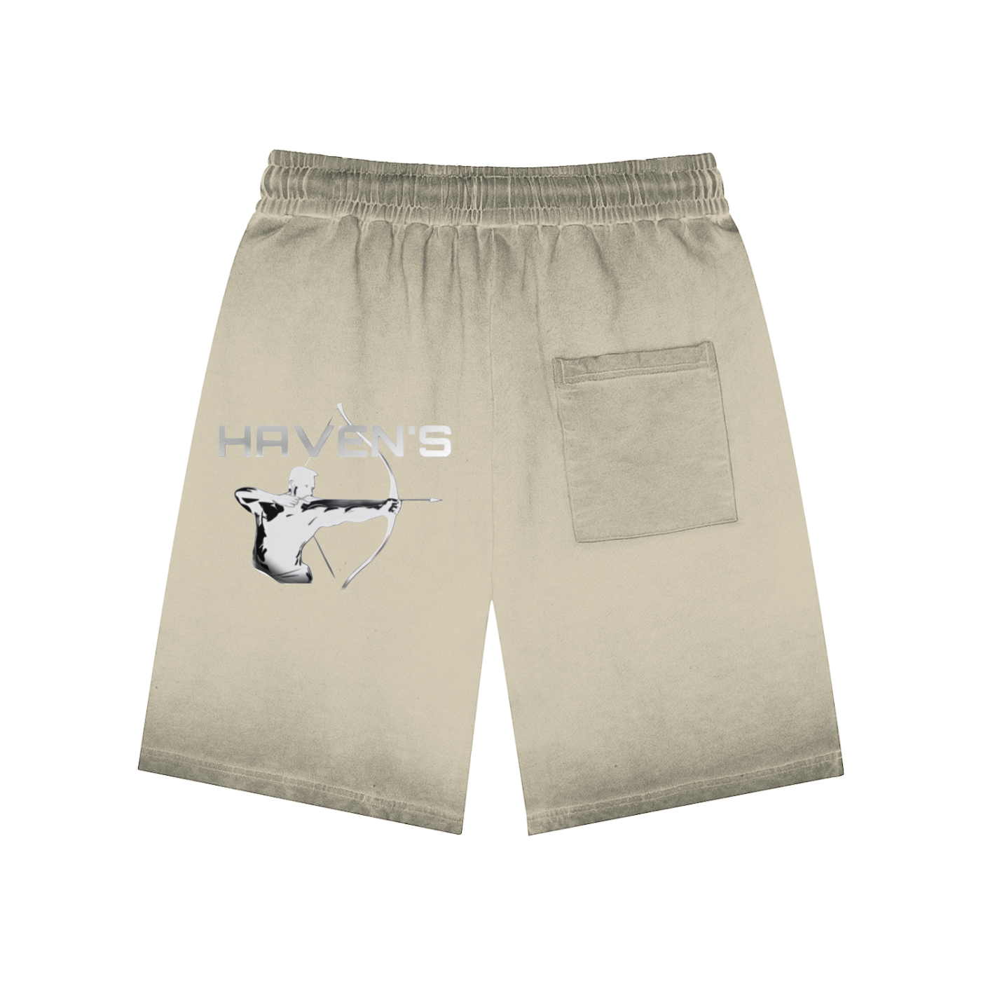 Haven's Stonewash Sand Light shorts Back