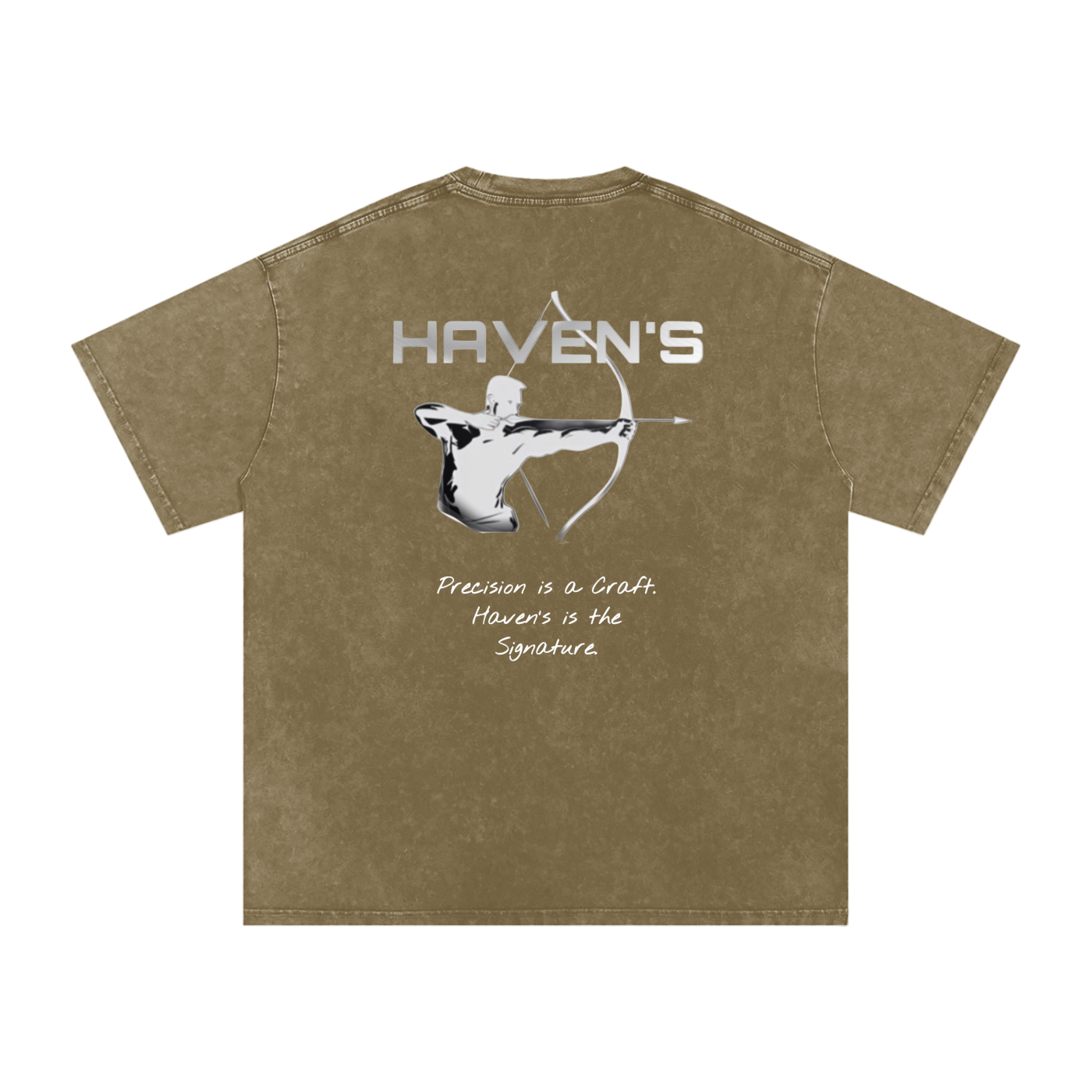 Haven's Alternative T-Shirt Olive Back
