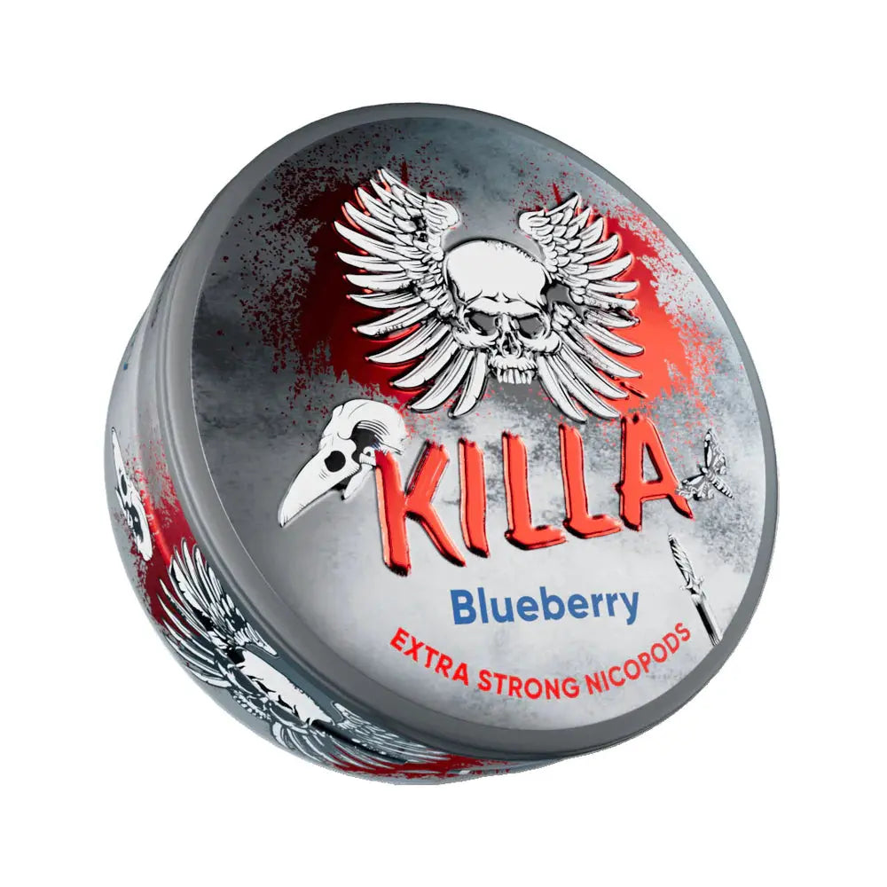 Killa - Blueberry 16mg/g Nicotine Pouches SnusHaven