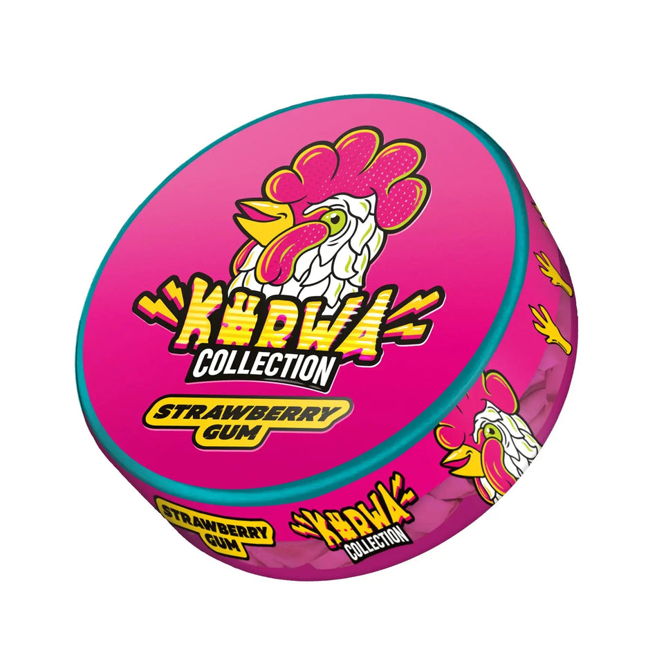 Kurwa - Strawberry Gum (25mg) SnusHaven